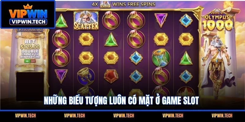 Những biểu tượng luôn có mặt ở game slot